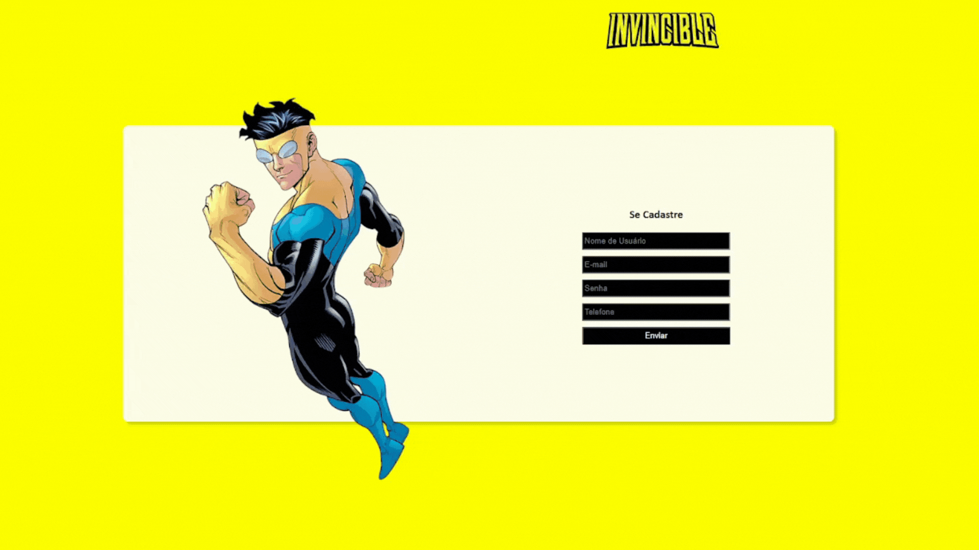 Imagem do Projeto Invencivel